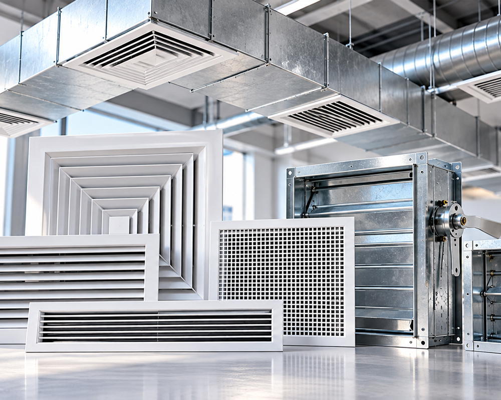 Understanding Ventilation Grills and VCD Dampers